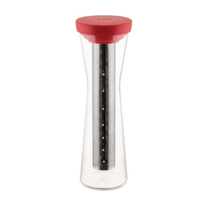 Mazagran garrafa para café cold brew - Vermelho - Alessi