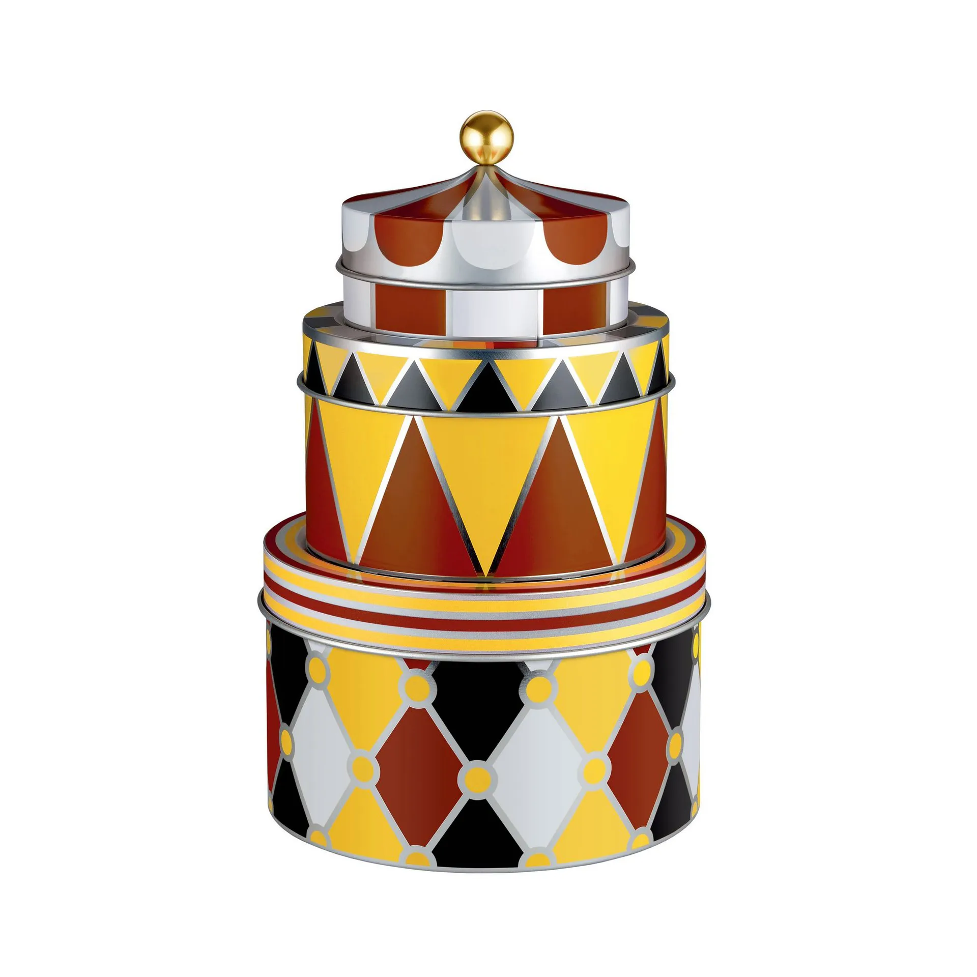 Pote Circus , conjunto de 3 Alessi