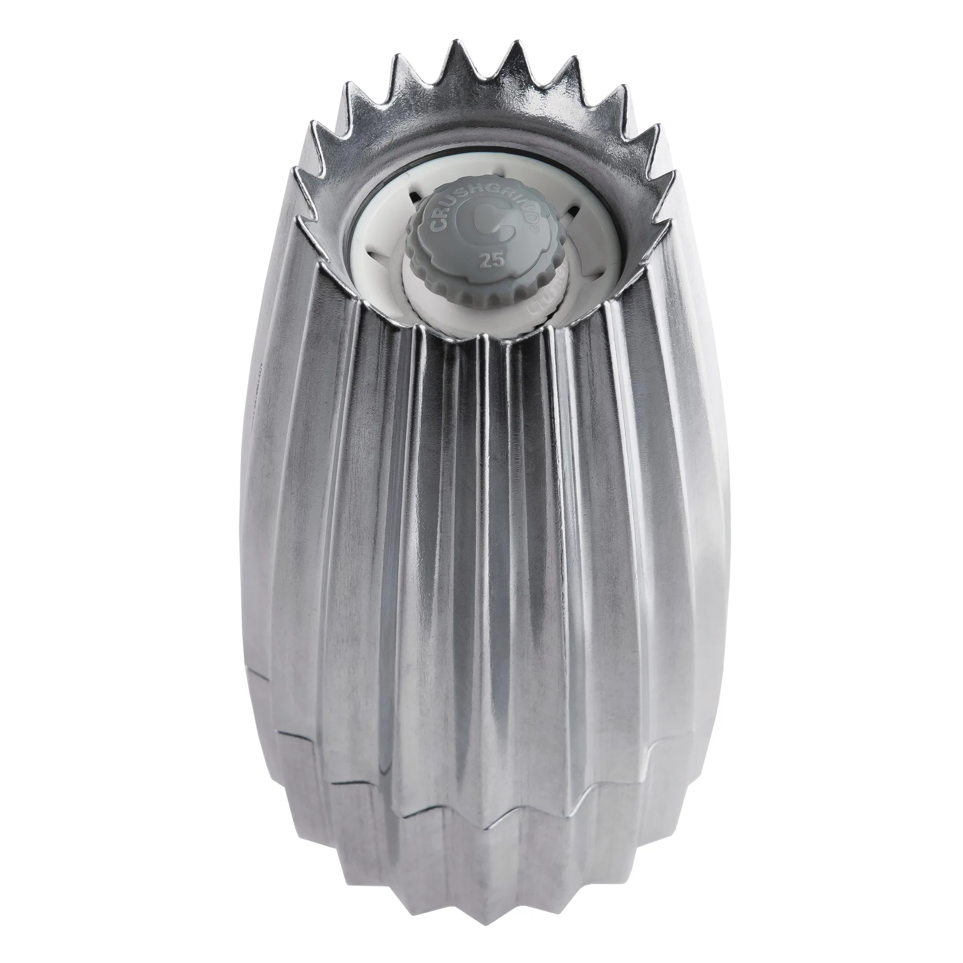 Saleiro e pimenteiro Grind, alumínio Alessi