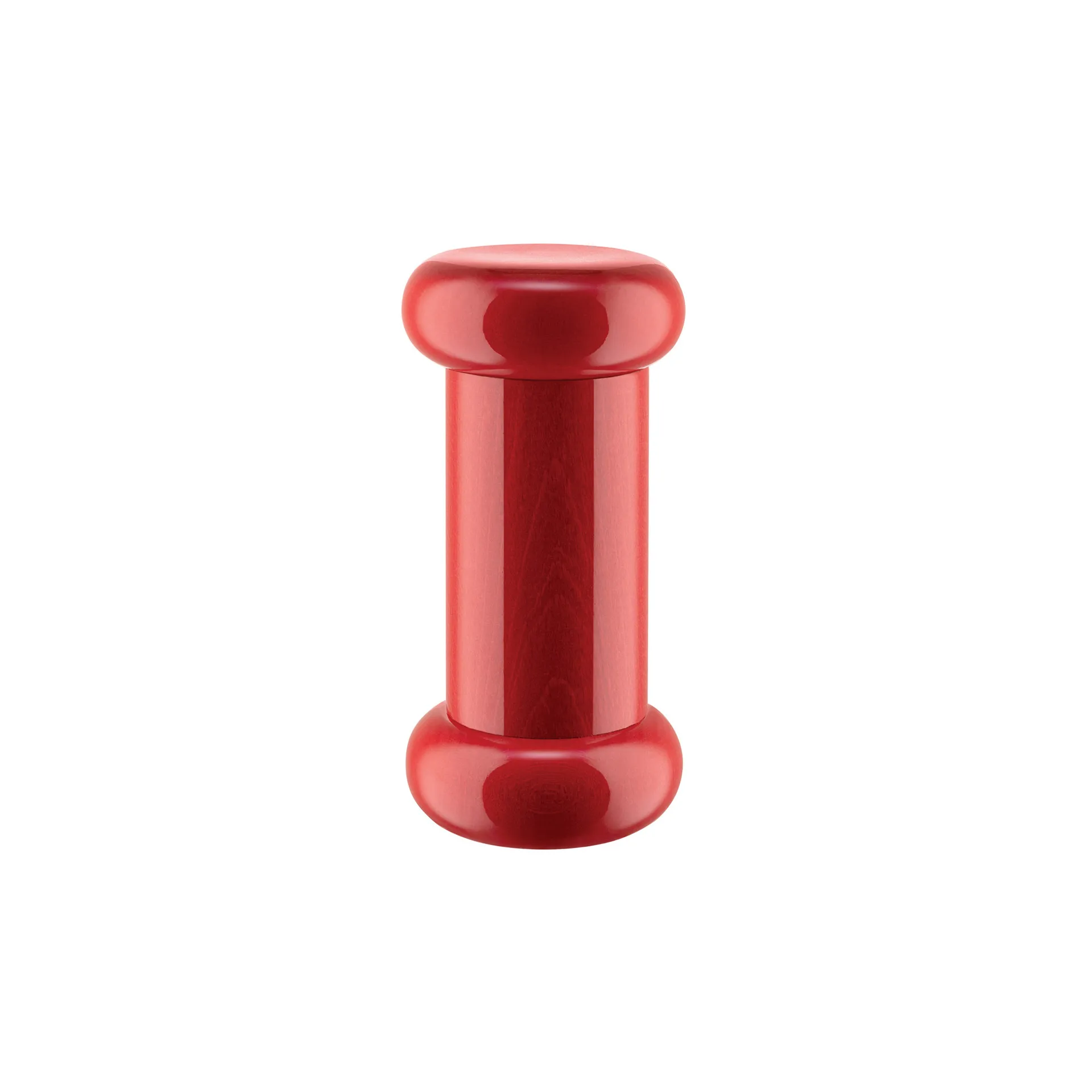 Saleiro e Pimenteiro Twergi 15 cm, Vermelho Alessi