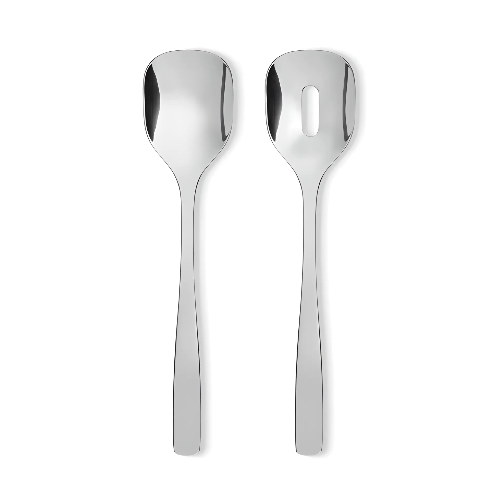 Talheres de salada KnifeForkSpoon, Aço inoxidável Alessi