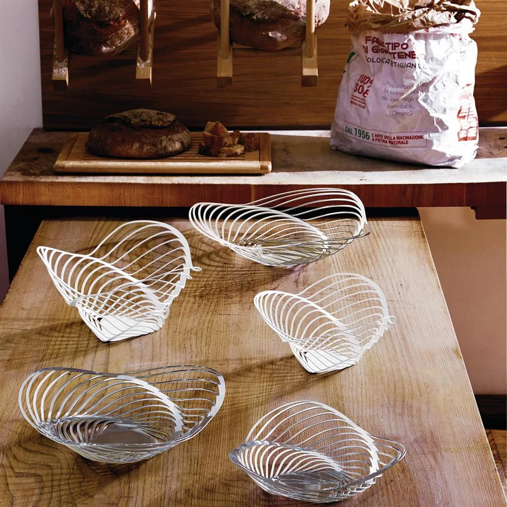 Terrina de fruta Trio, aço inoxidável Alessi