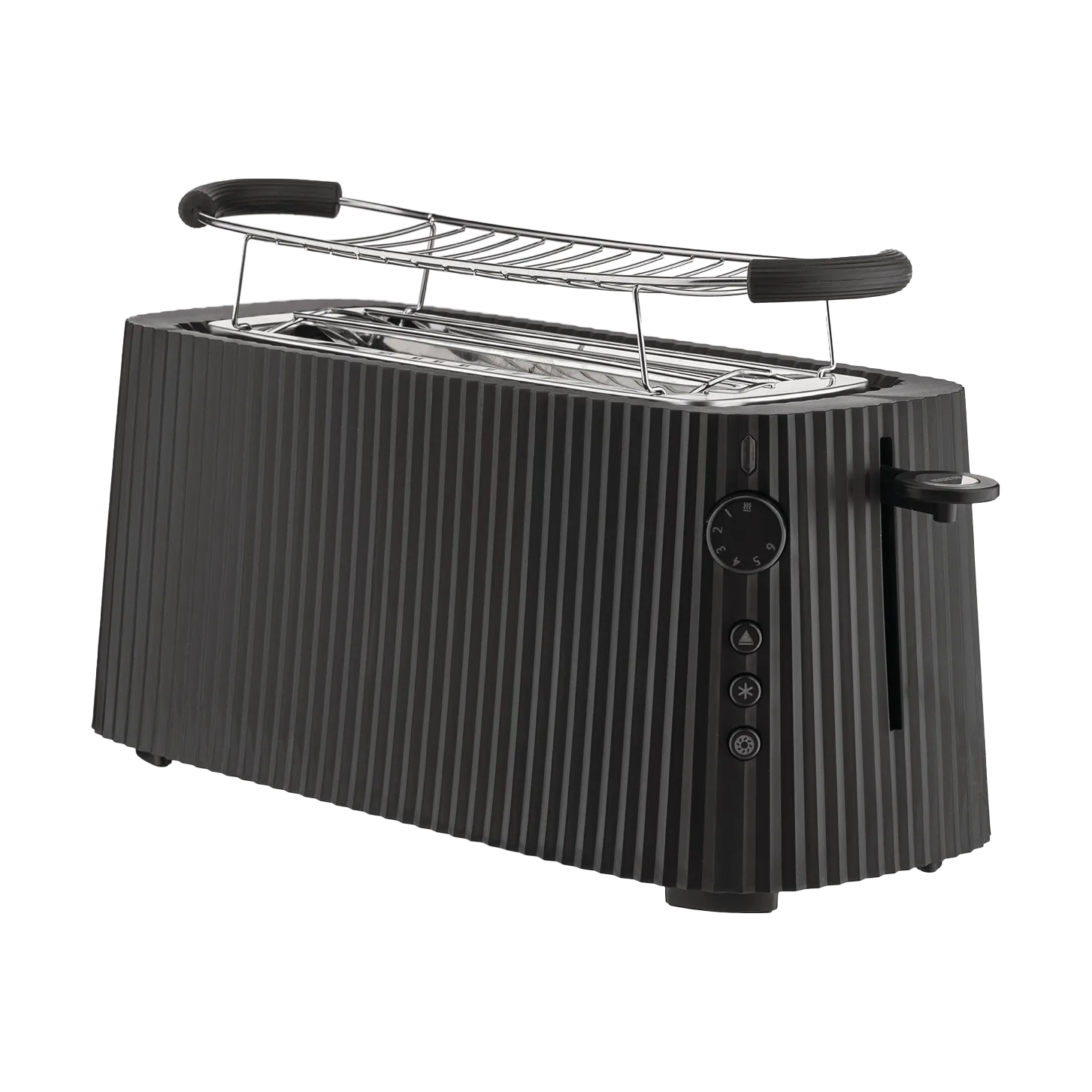 Torradeira dupla Plissé, Preto Alessi