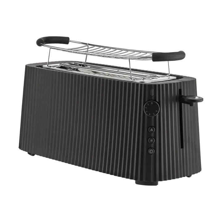 Torradeira dupla Plissé - Preto - Alessi