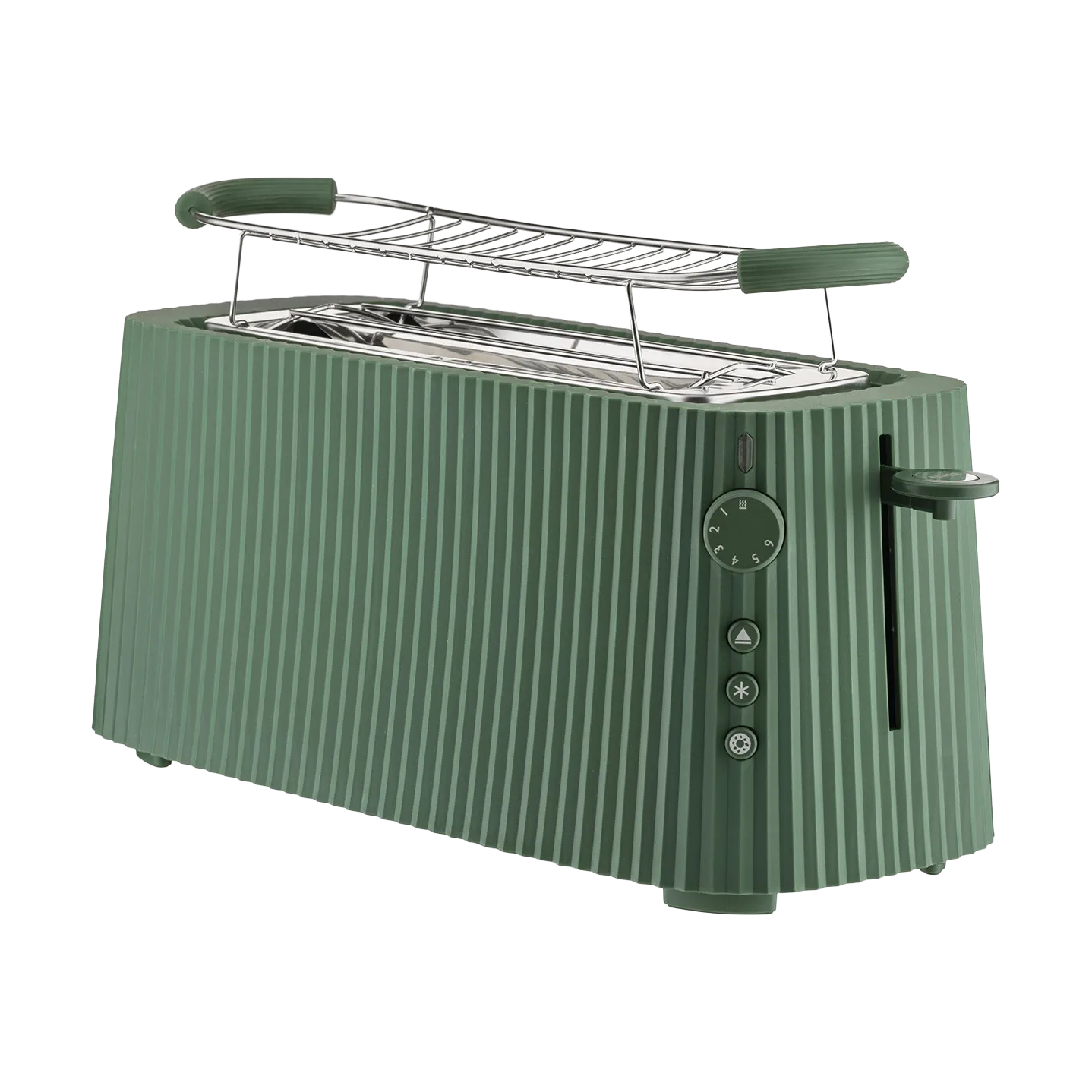 Torradeira dupla Plissé, Verde Alessi