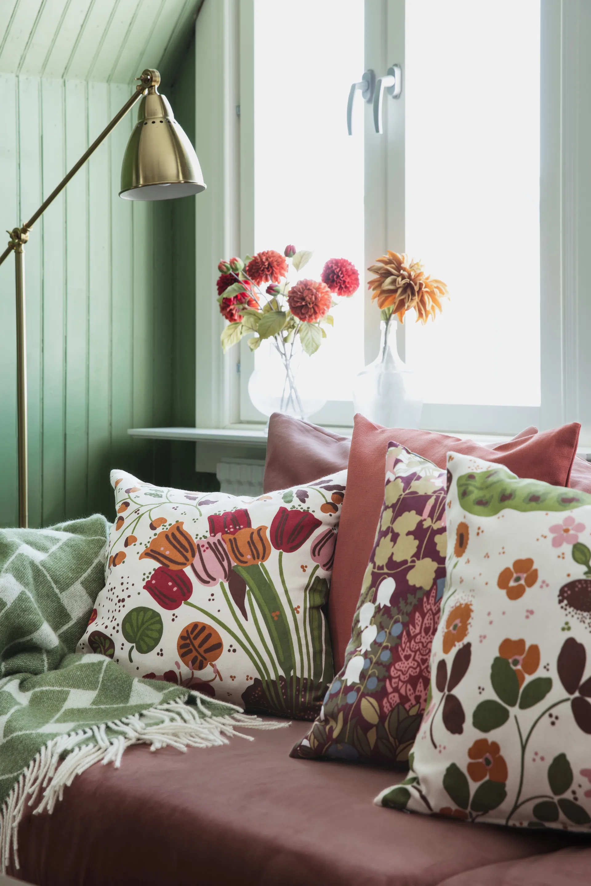 Ailanthus Fronha 47x47 cm, Multicolor Almedahls