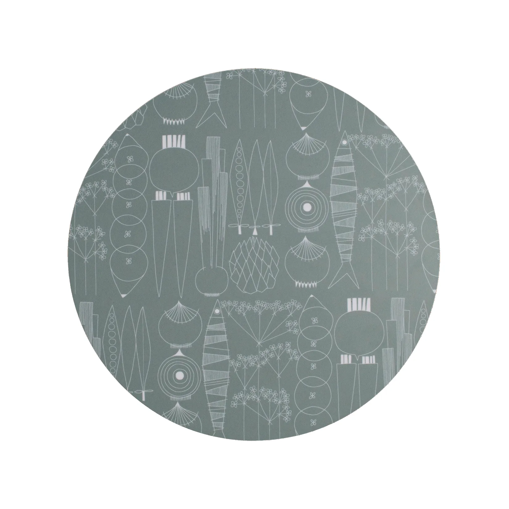 Base de pratos Picknick Ø21 cm, verde-cinza Almedahls