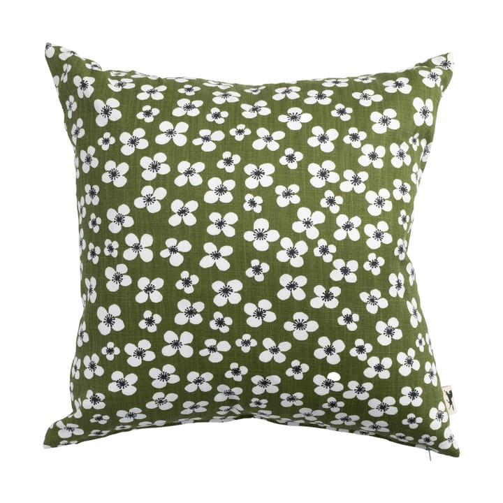 Belle Amie capa de almofada - Verde escuro, 47x47 cm - Almedahls