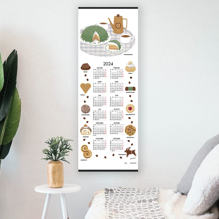 Calendário Fika 2024, 35x90 cm  Almedahls