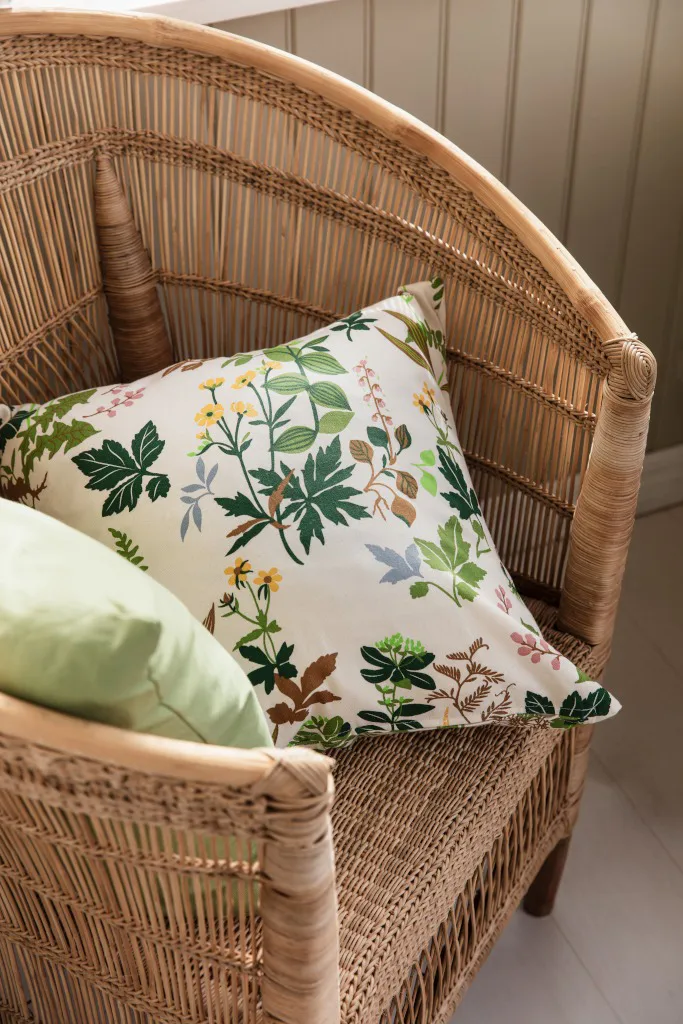 Capa de almofada Ängsö 47x47 cm, Multi-beige Almedahls