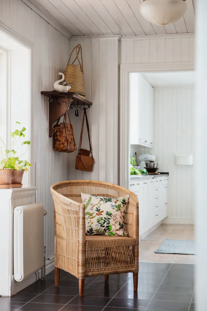 Capa de almofada Ängsö 47x47 cm, Multi-beige Almedahls