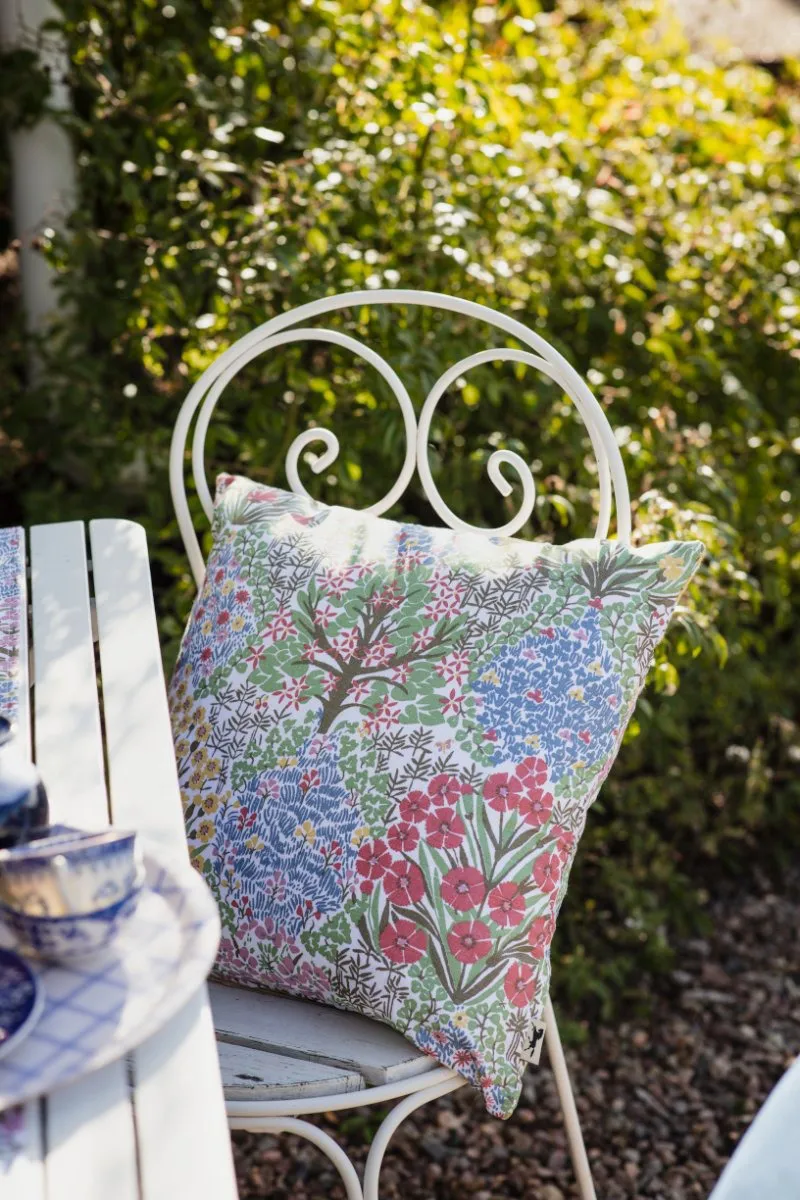 Capa de almofada Botanic Garden 47x47 cm, Multi-Azul Almedahls