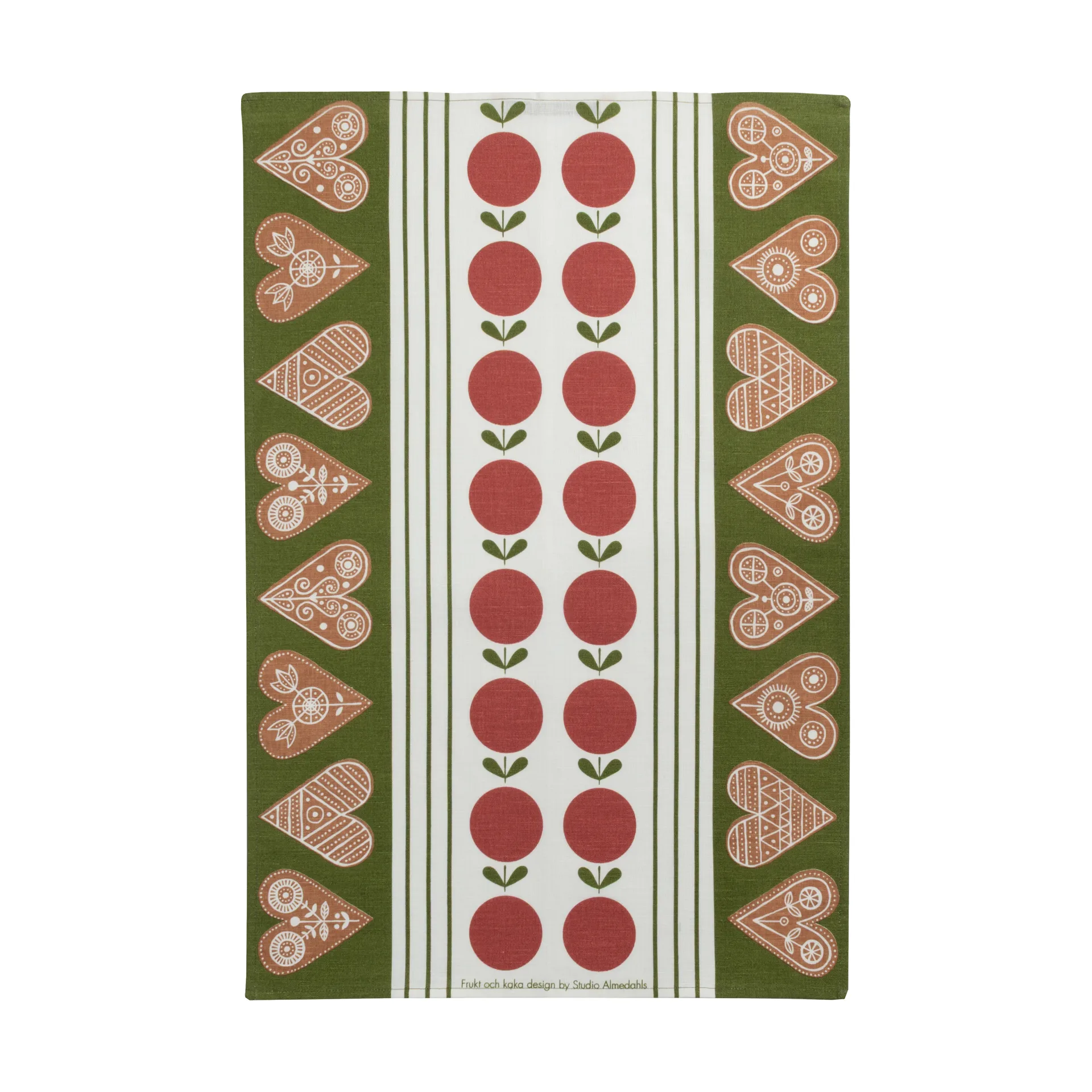 Frukt pano de cozinha decorativo 47x70 cm, Vermelho-verde Almedahls