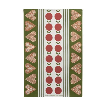 Frukt pano de cozinha decorativo 47x70 cm - Vermelho-verde - Almedahls