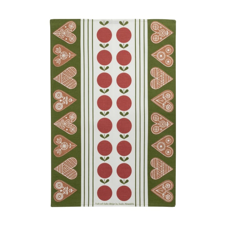 Frukt pano de cozinha decorativo 47x70 cm - Vermelho-verde - Almedahls