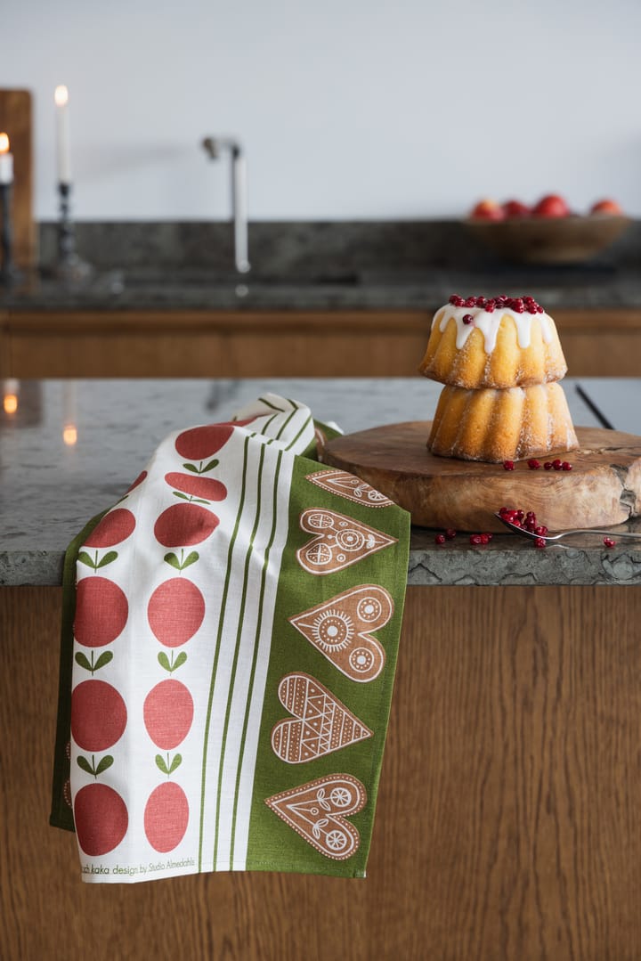 Frukt pano de cozinha decorativo 47x70 cm, Vermelho-verde Almedahls