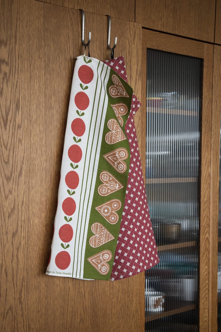 Frukt pano de cozinha decorativo 47x70 cm, Vermelho-verde Almedahls