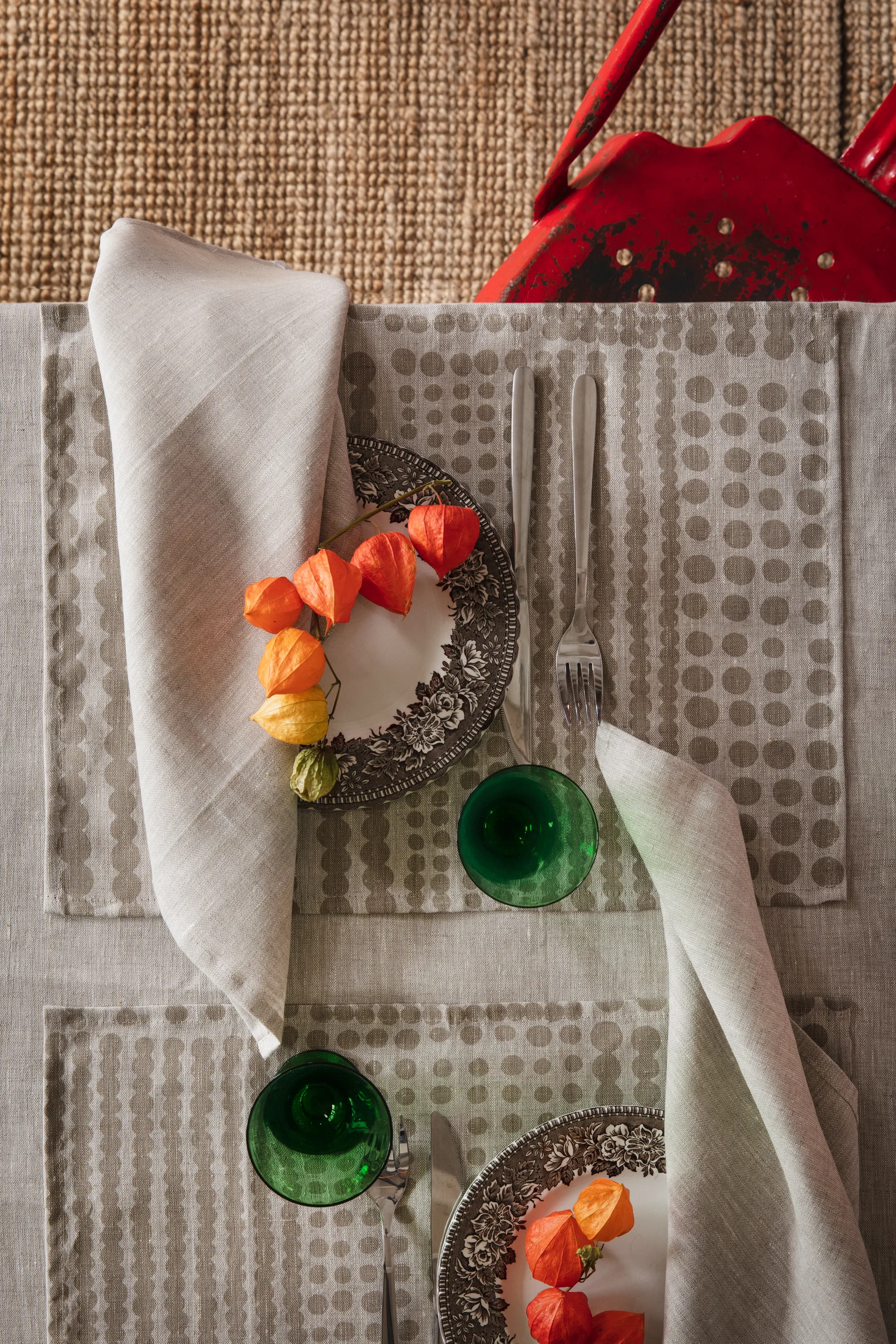 Individual Pricktyg 34x45 cm, natural-taupe  Almedahls