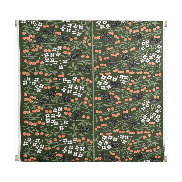 Jardim de cerejeiras tecido - Verde escuro - Almedahls