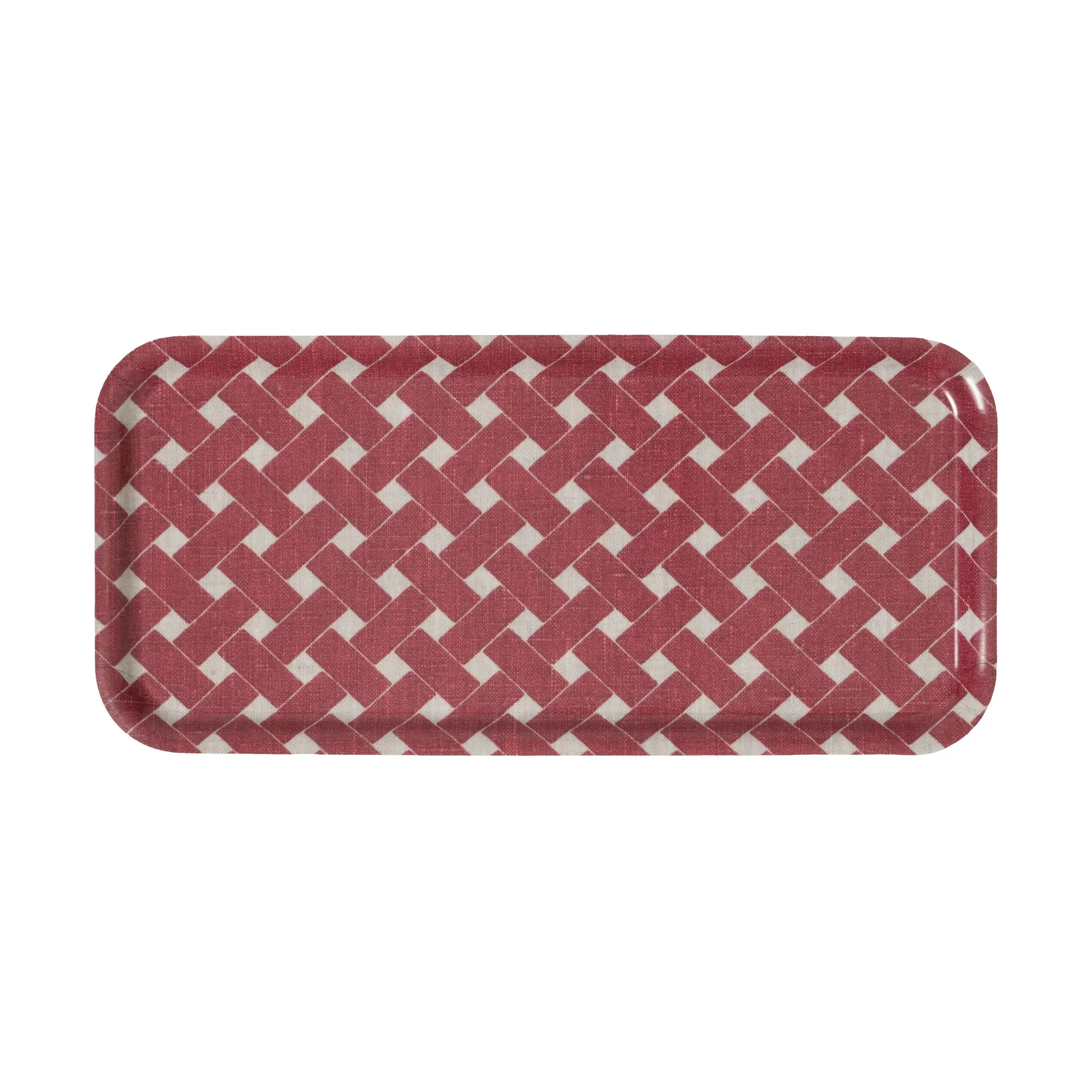 Korg bandeja 15x32 cm, Vermelho Almedahls