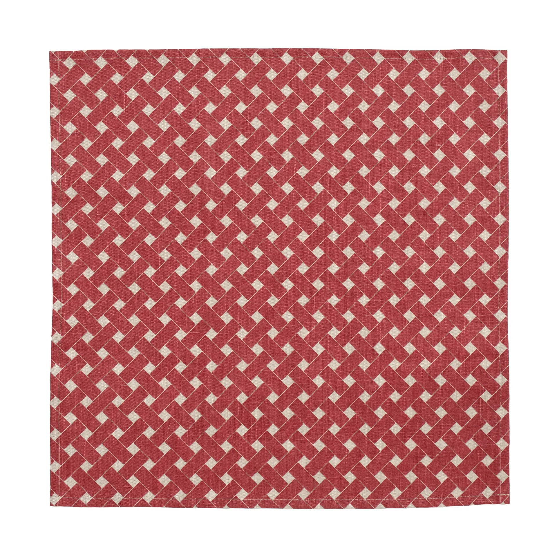 Korg guardanapos 45x45 cm - 2 un, Vermelho Almedahls