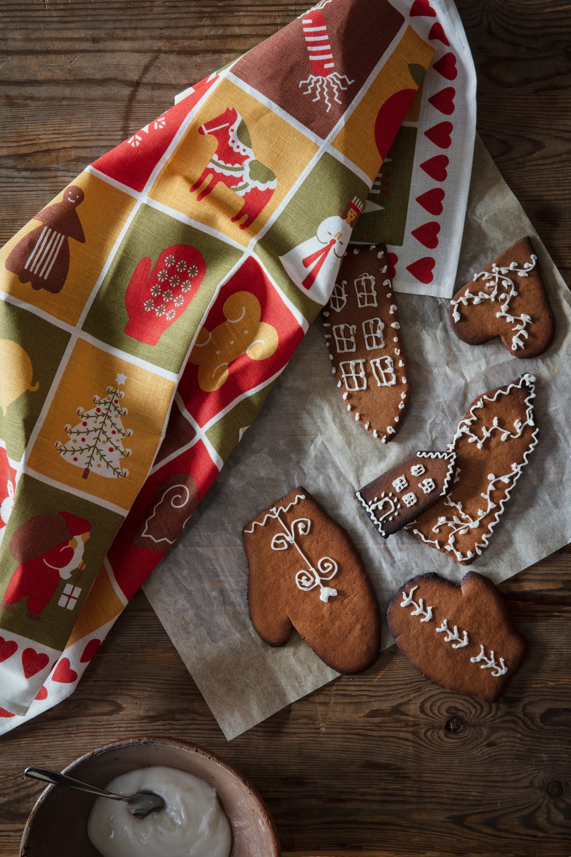 Pano de cozinha Casa de Natal, 47x70 cm  Almedahls