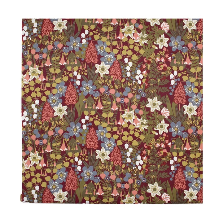 Tecido floresta - Vermelho vinho - Almedahls