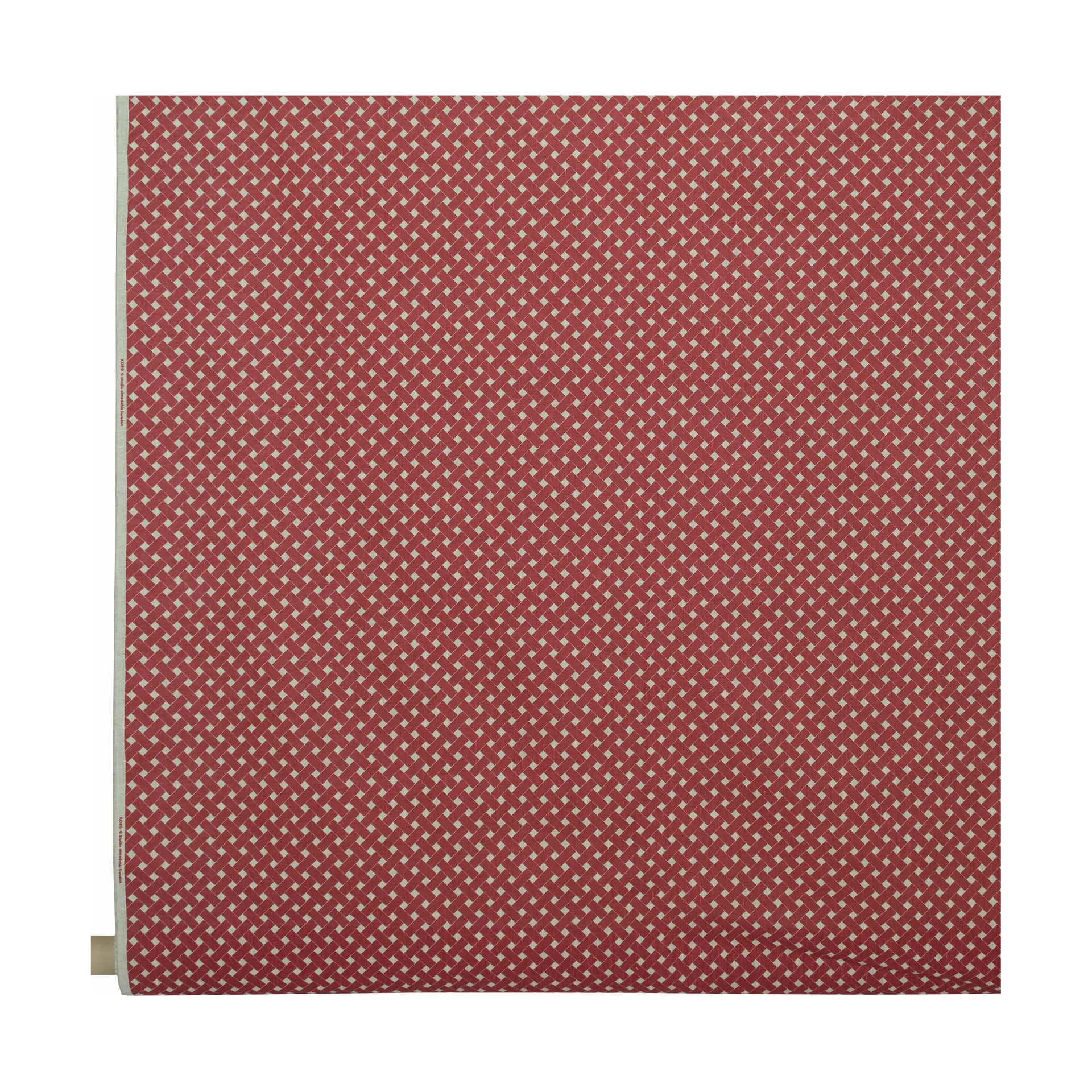 Tecido Korg, Vermelho  Almedahls