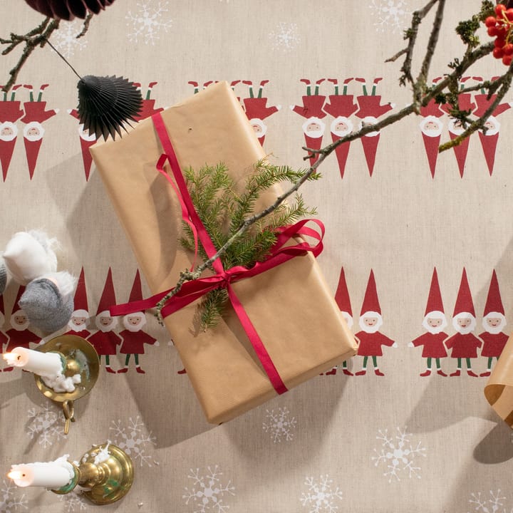 Toalha de Papai Noel 147x250 cm, Bege Almedahls