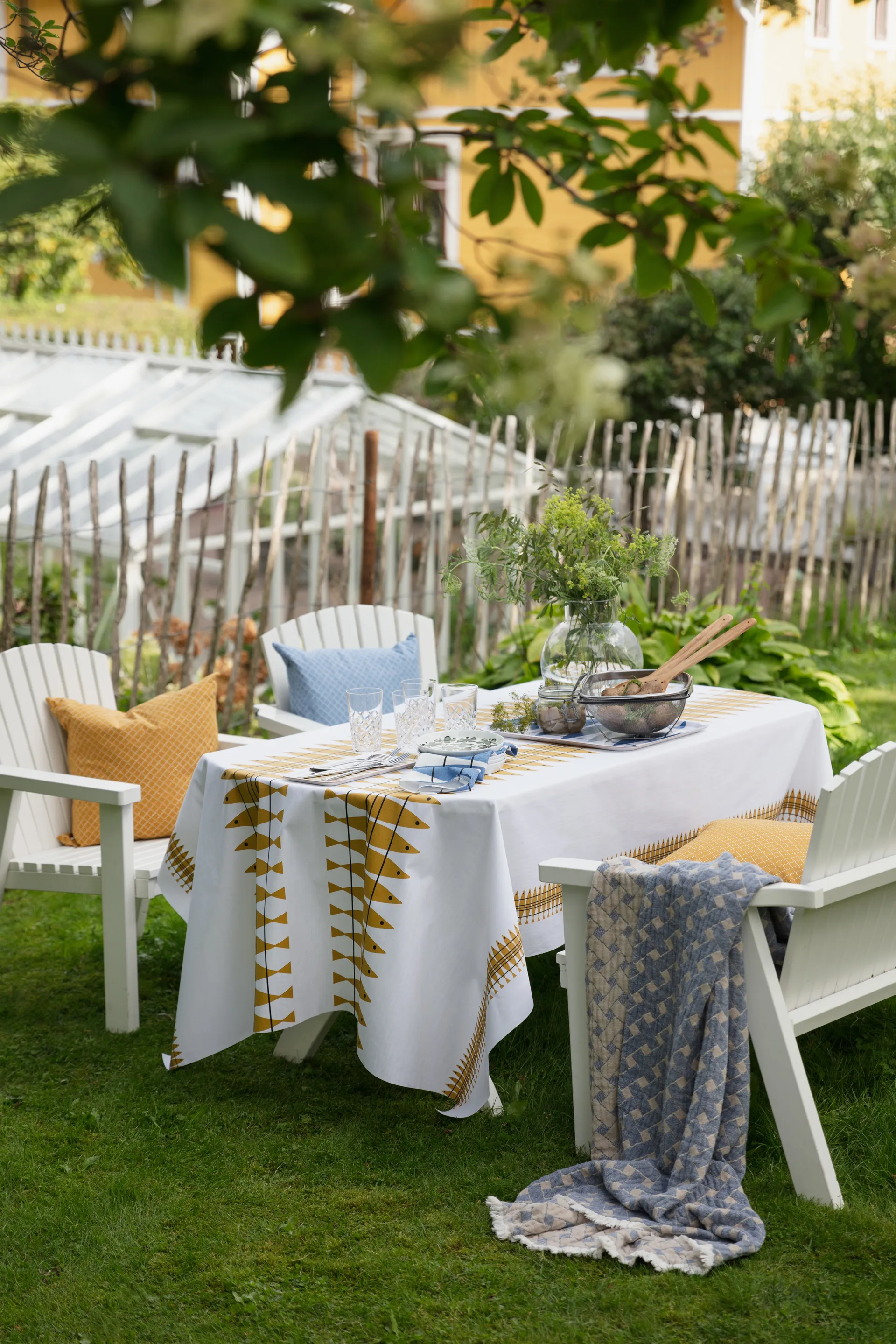 Toalha impermeável Sill 145x220 cm, Ocre Almedahls