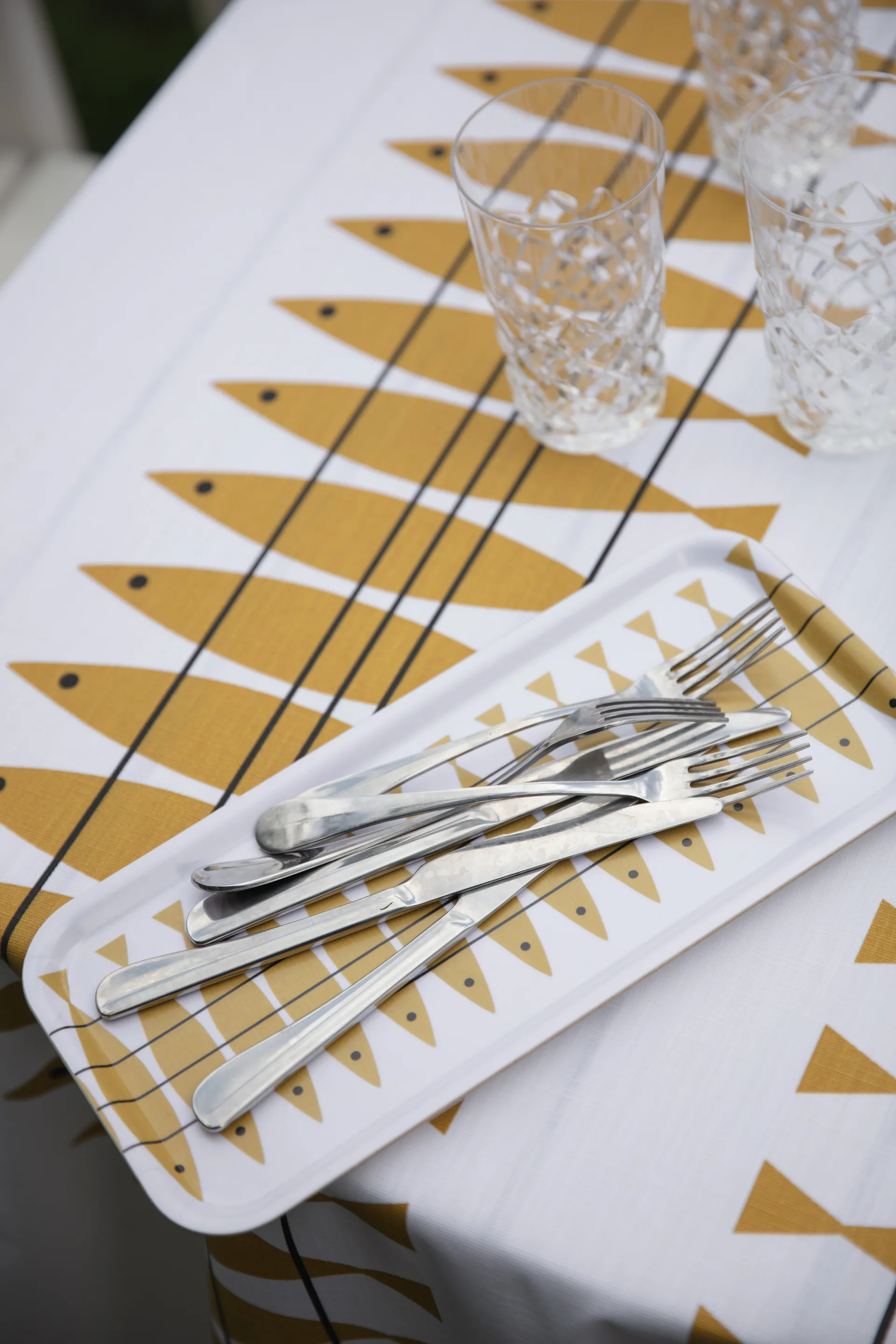 Toalha impermeável Sill 145x220 cm, Ocre Almedahls