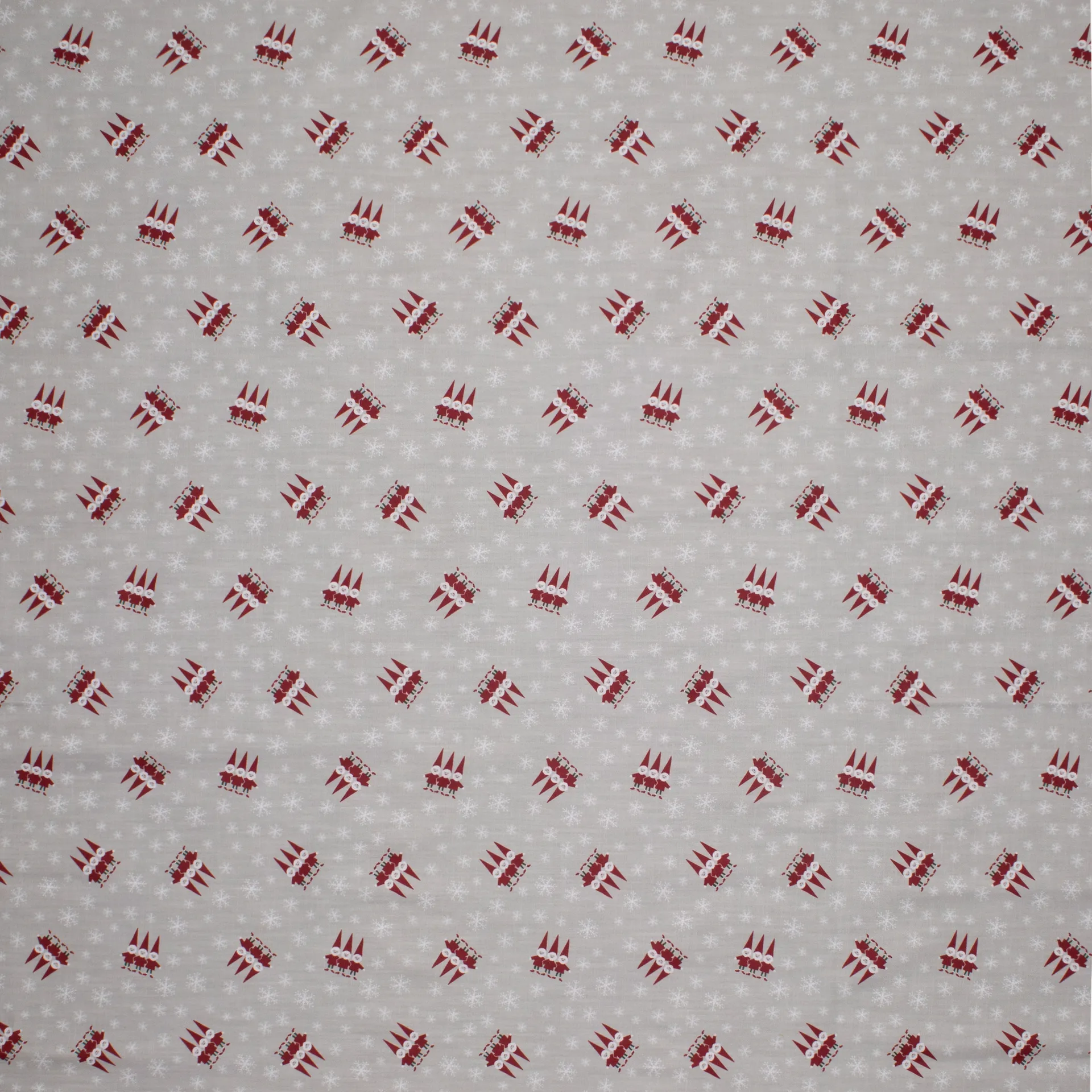 Toalha plástica de Papai Noel 145x220 cm, Bege Almedahls