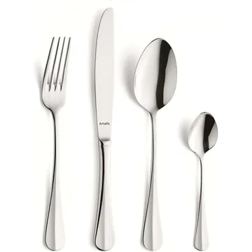 Conjunto de talheres Baguette 24 peças - Aço inoxidável - Amefa