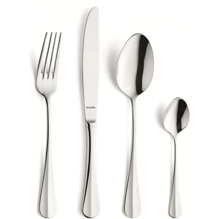 Conjunto de talheres Baguette 24 peças - Aço inoxidável - Amefa