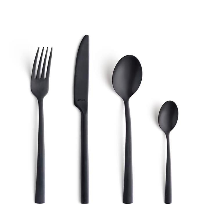 Conjunto de talheres Manille Vintage 16 peças, Preto Amefa
