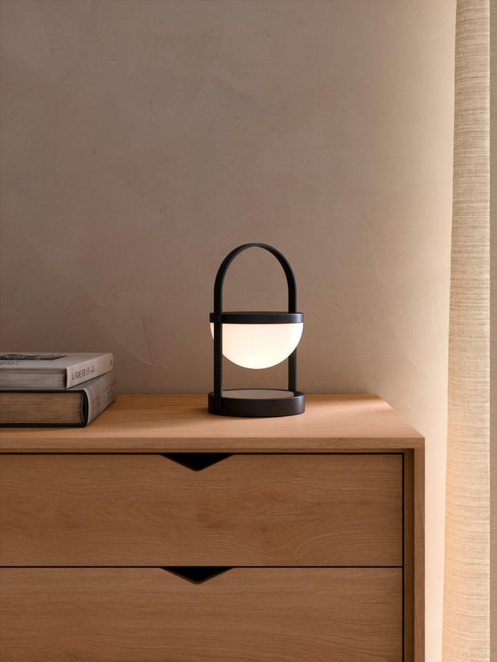 A-Flash candeeiro de mesa portátil 22 cm, Preto Andersen Furniture