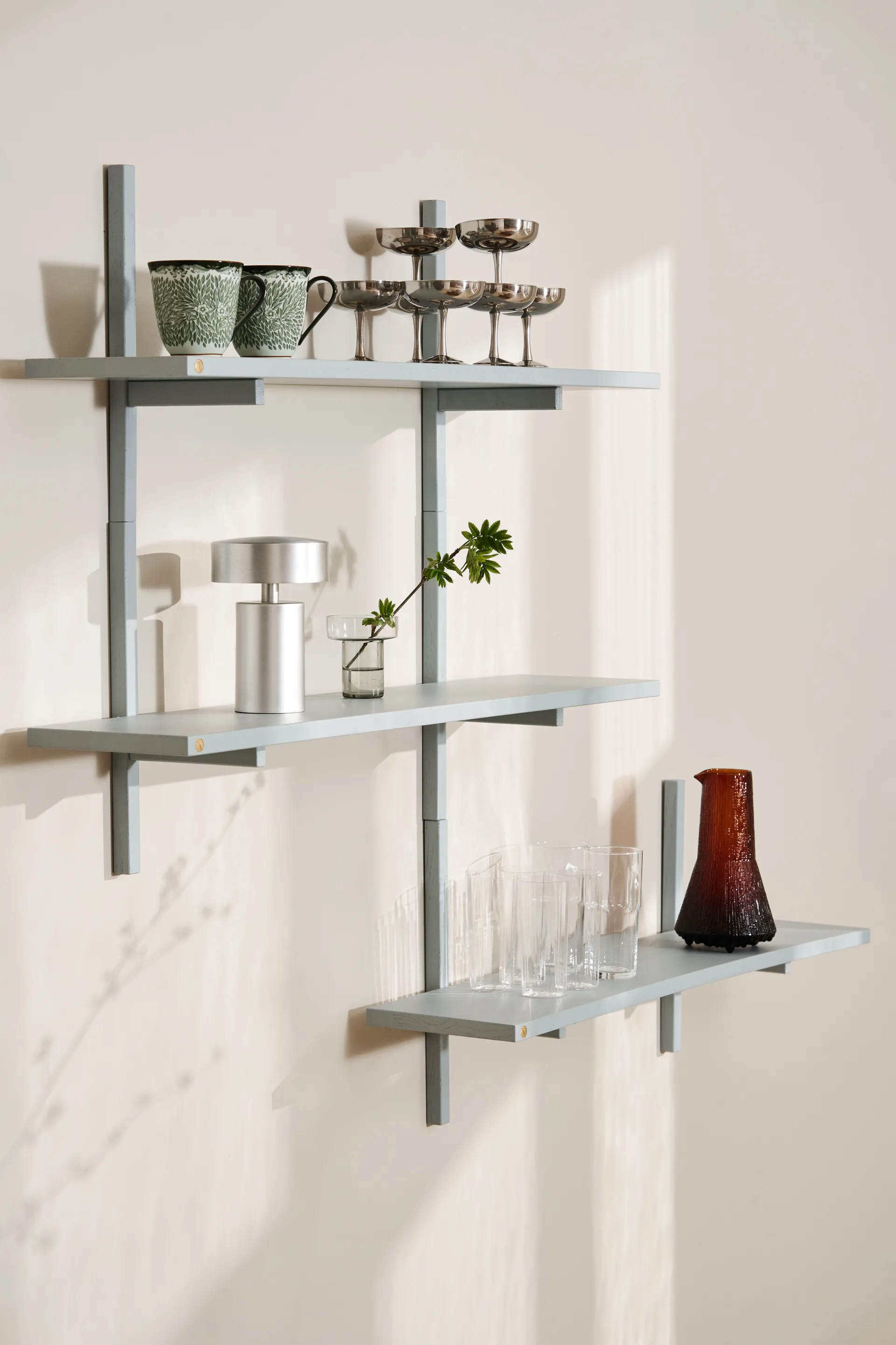 A-Light Shelf vägghylla Special Edition, Grey blue 90x21x35 cm Andersen Furniture