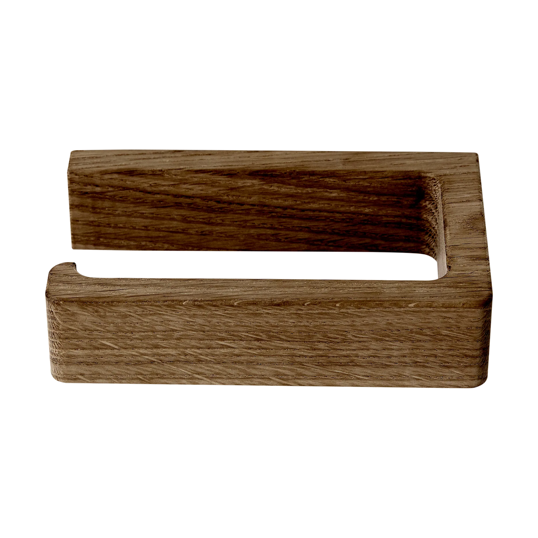 Andersen suporte para papel higiênico, Cinza claro laqueado fosco com manchas escuras Andersen Furniture