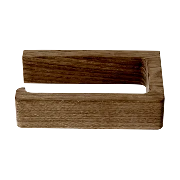 Andersen suporte para papel higiênico - Cinza claro laqueado fosco com manchas escuras - Andersen Furniture