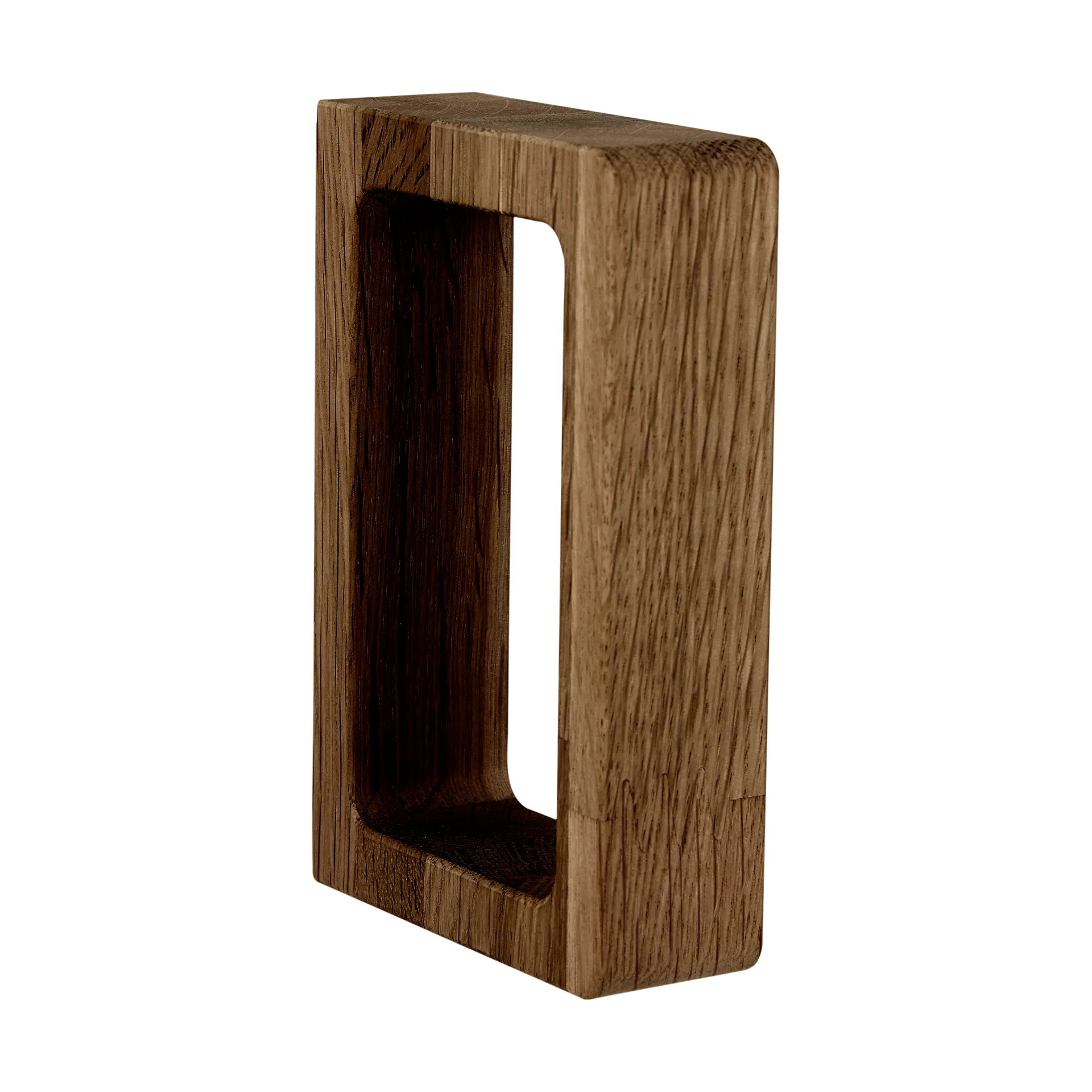 Andersen suporte para toalha, Cinza claro laqueado fosco com manchas escuras Andersen Furniture