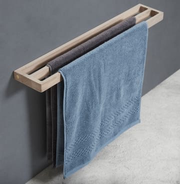 Andersen suporte para toalha duplo 73,5 cm - Lacquered oak - Andersen Furniture