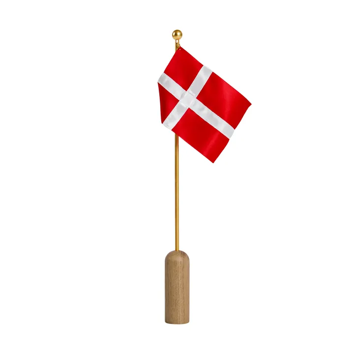 Bandeira Celebrating Denmark 40 cm - Oak-brass - Andersen Furniture