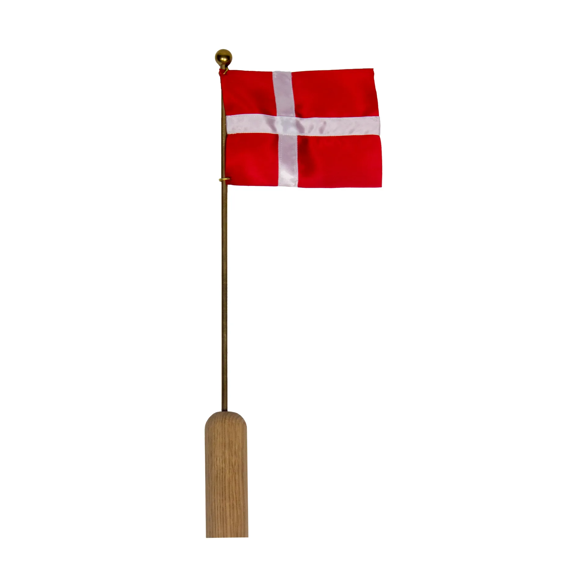 Bandeira Celebrating Denmark 40 cm, Oak-brass Andersen Furniture