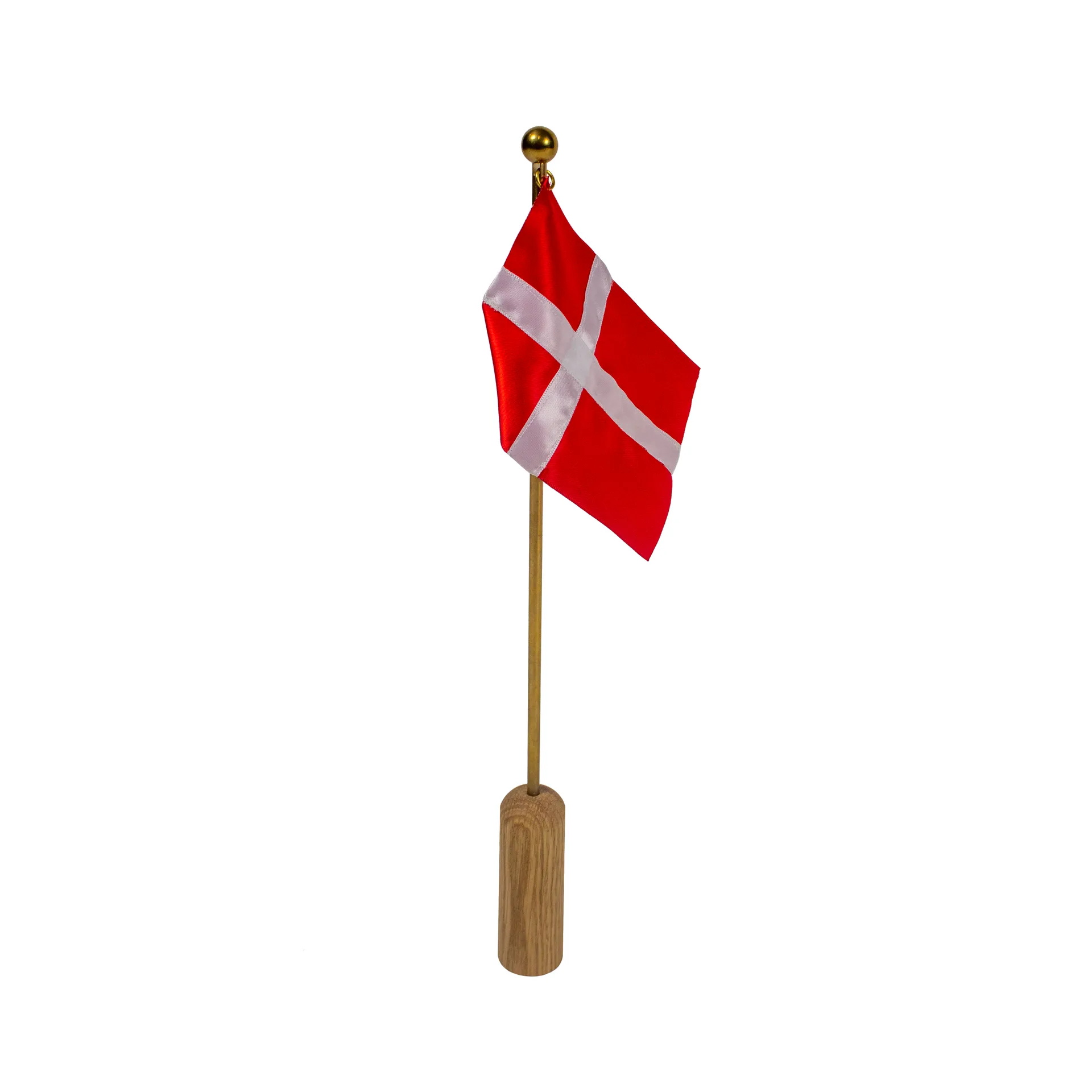 Bandeira Celebrating Denmark 40 cm, Oak-brass Andersen Furniture