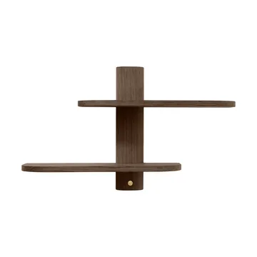 Bend prateleira de parede - Carvalho fumado oleado, 50x18x40 cm - Andersen Furniture