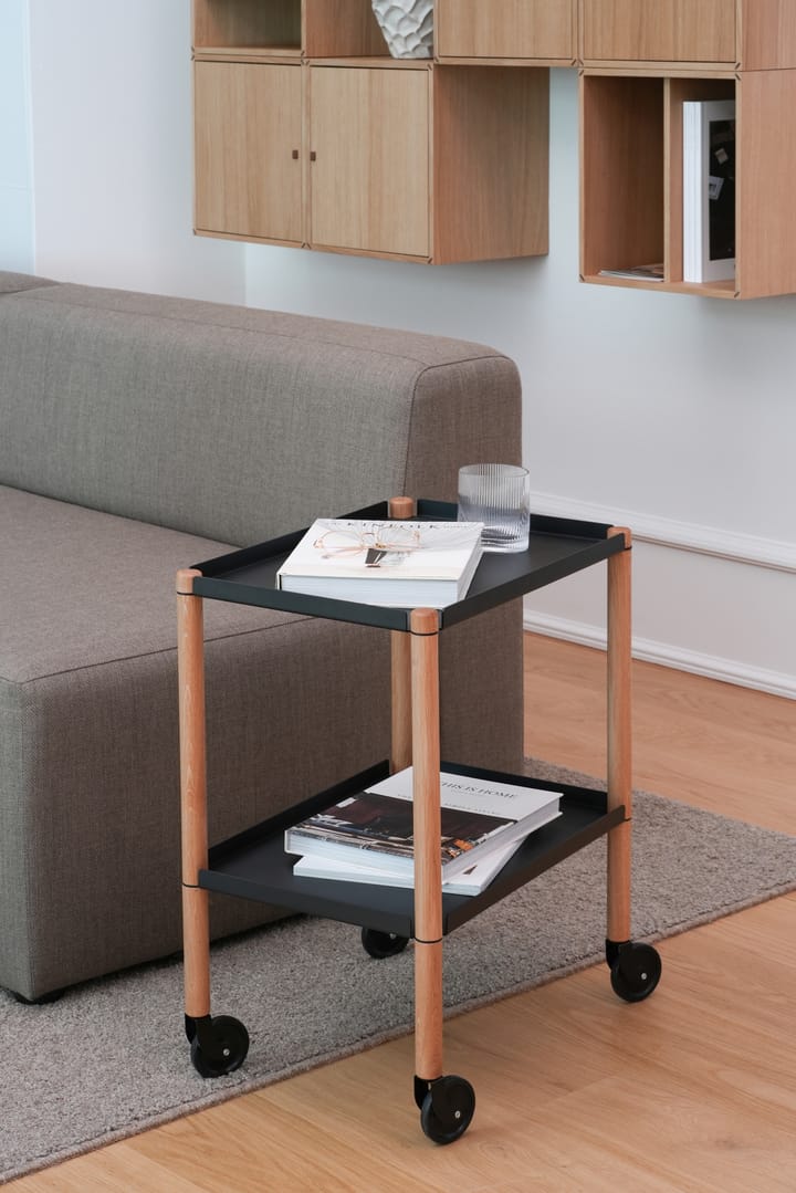 Connect mesa, Carvalho oleado, metal preto Andersen Furniture