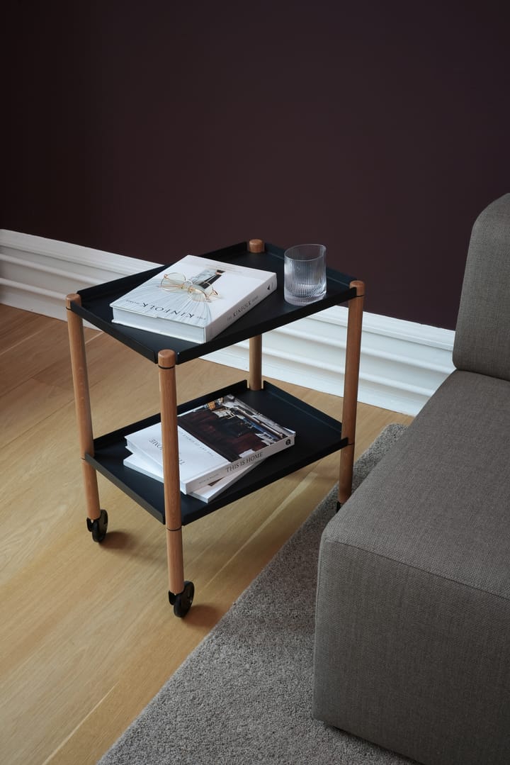 Connect mesa, Carvalho oleado, metal preto Andersen Furniture