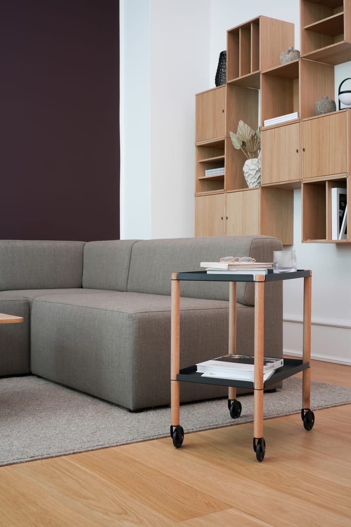 Connect mesa, Carvalho oleado, metal preto Andersen Furniture