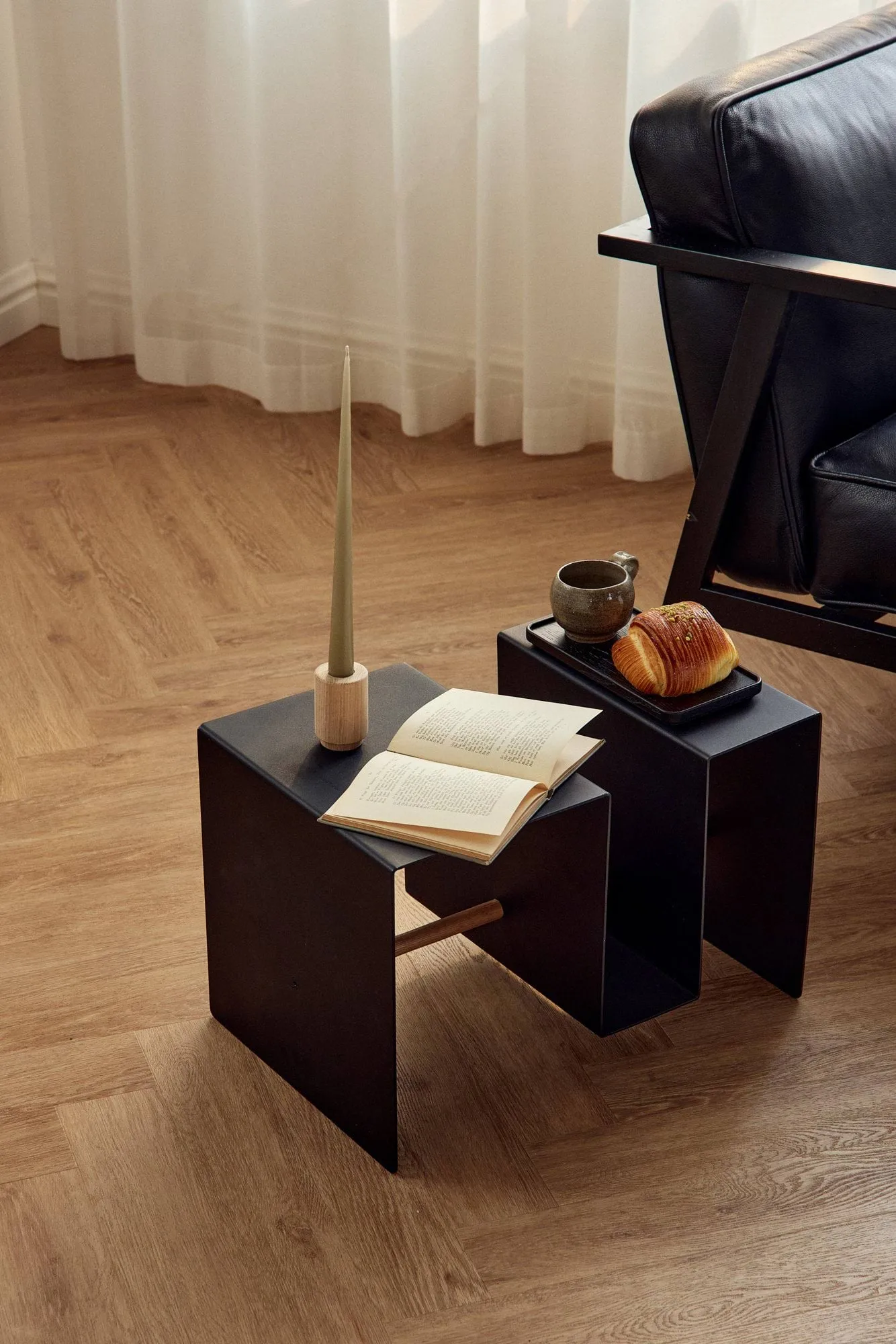 Edge mesa de apoio, Black (preto) Andersen Furniture