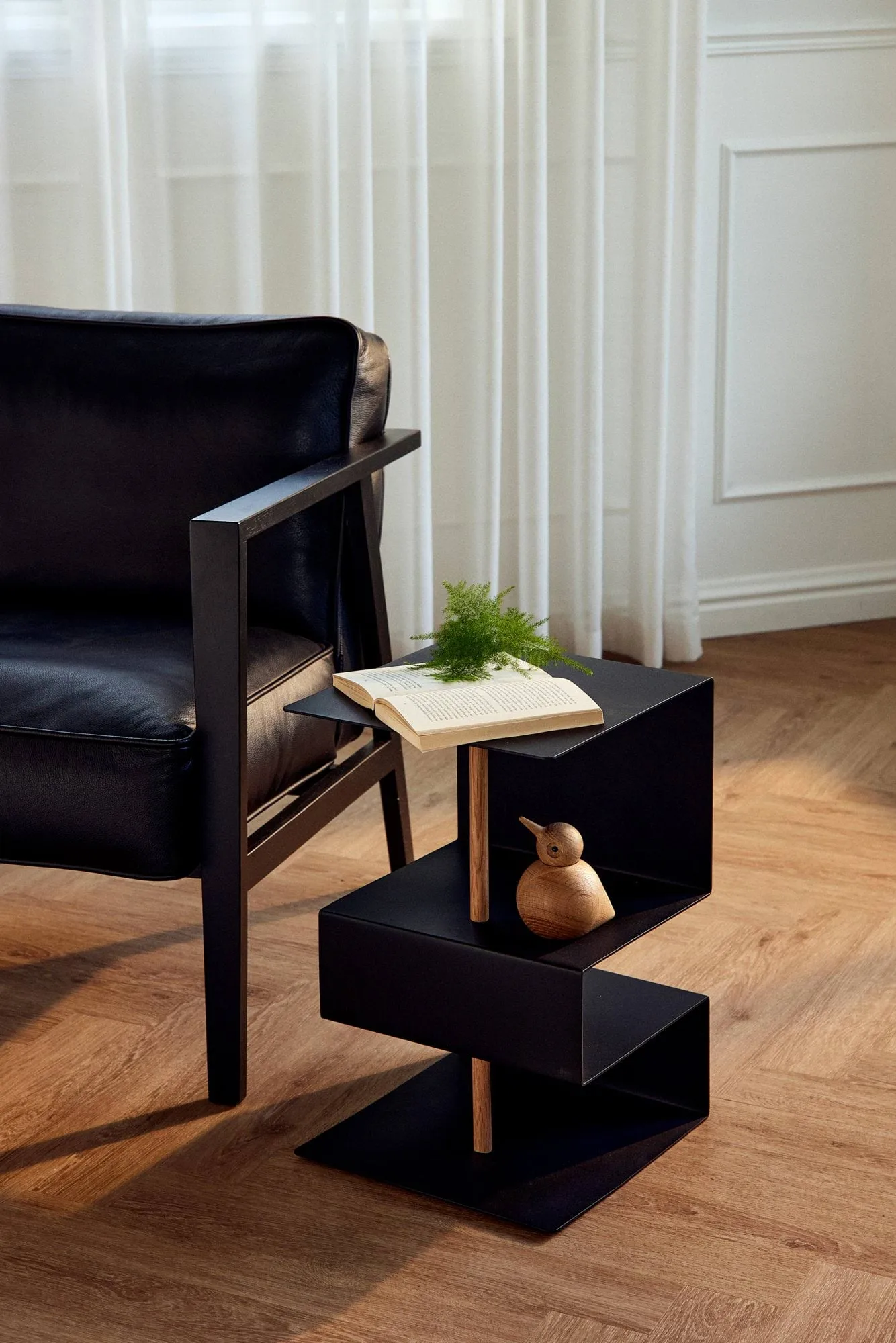 Edge mesa de apoio, Black (preto) Andersen Furniture